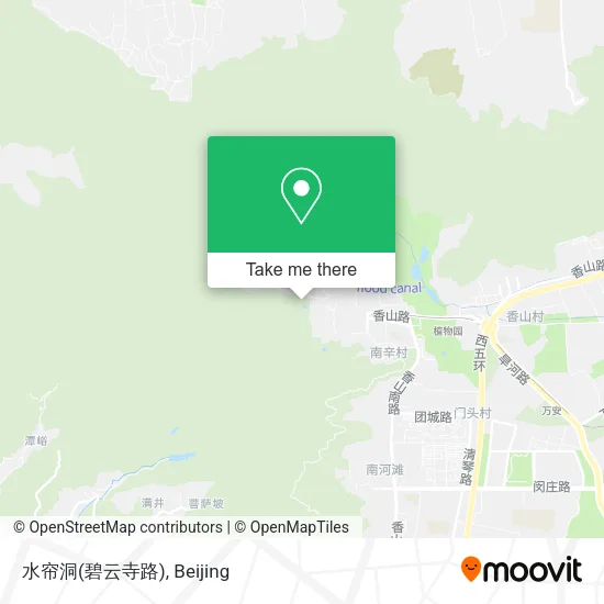 水帘洞(碧云寺路) map