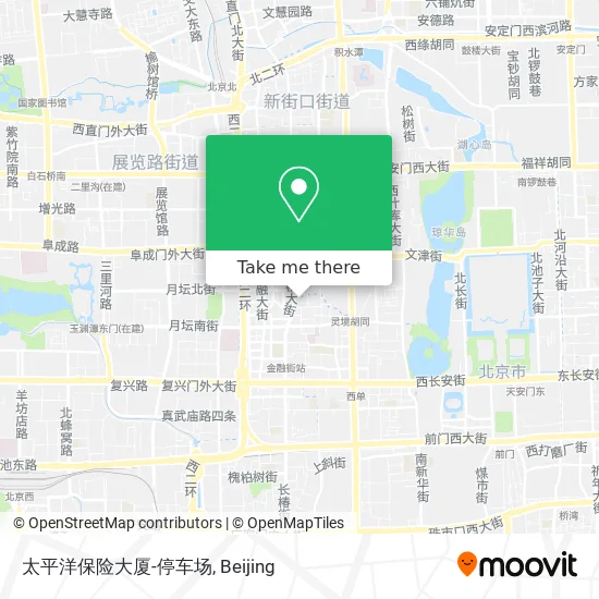 太平洋保险大厦-停车场 map