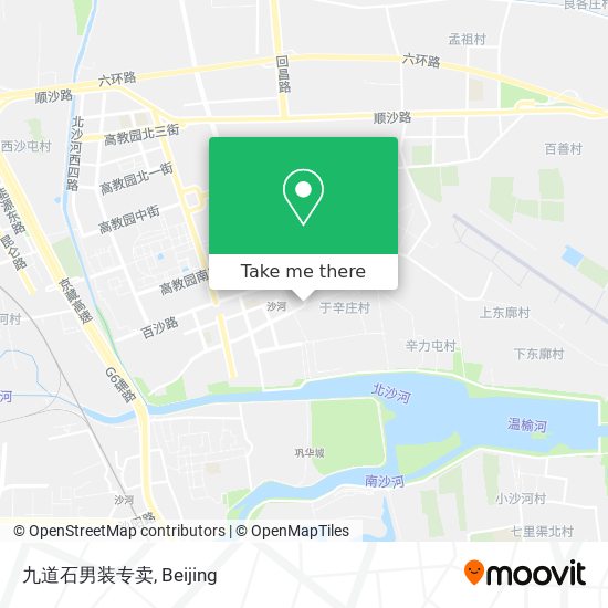 九道石男装专卖 map