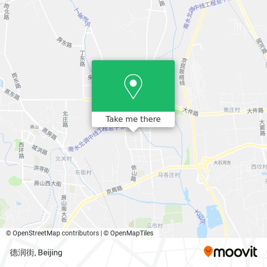 德润街 map