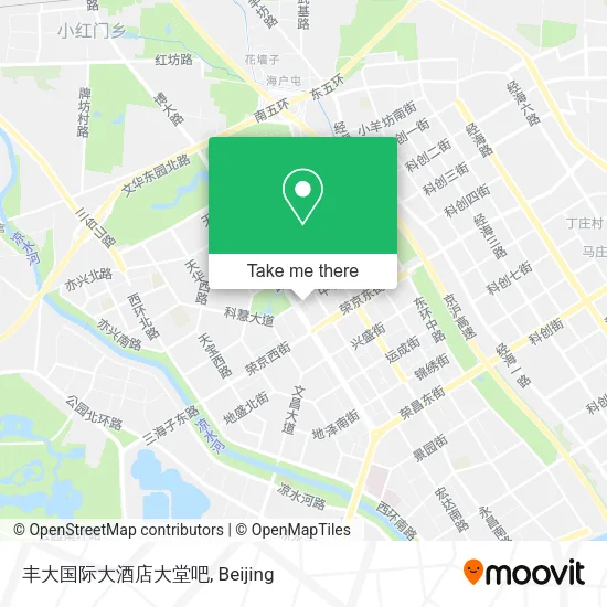 丰大国际大酒店大堂吧 map