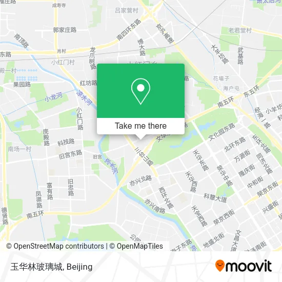 玉华林玻璃城 map