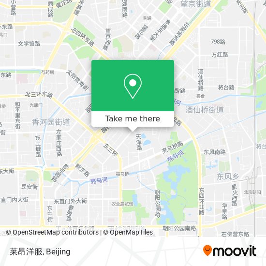 莱昂洋服 map
