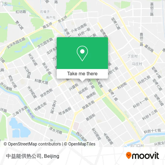 中益能供热公司 map