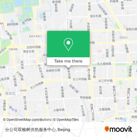 分公司双榆树供热服务中心 map