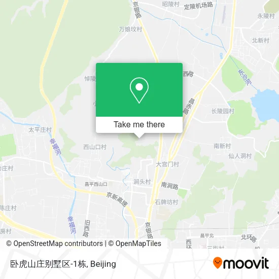 卧虎山庄别墅区-1栋 map