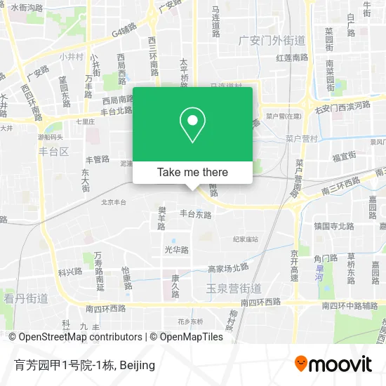 肓芳园甲1号院-1栋 map