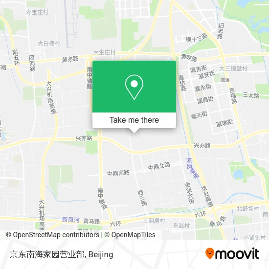 京东南海家园营业部 map