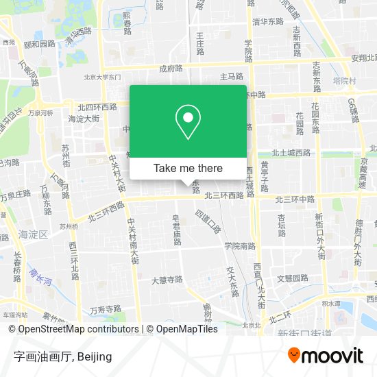 字画油画厅 map