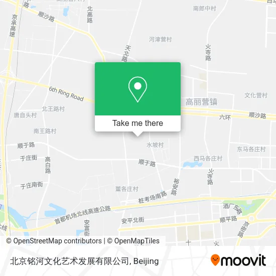 北京铭河文化艺术发展有限公司 map