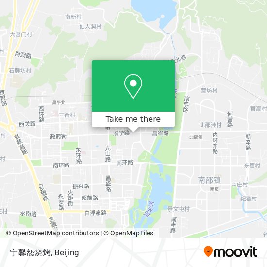 宁馨怨烧烤 map