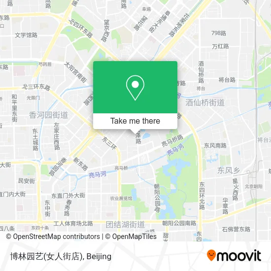 博林园艺(女人街店) map