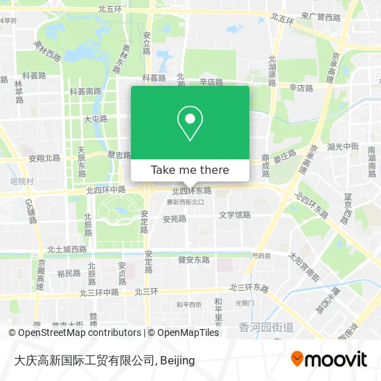 大庆高新国际工贸有限公司 map