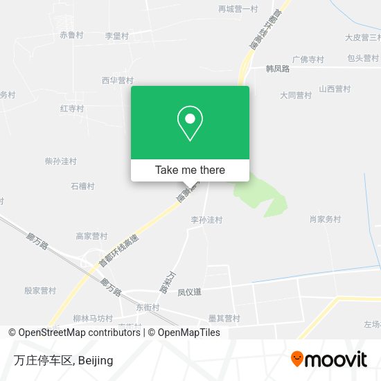 万庄停车区 map