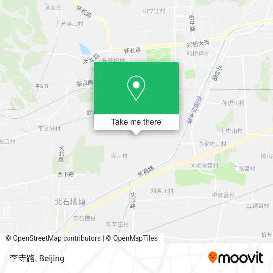 李寺路 map