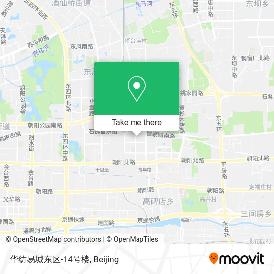 华纺易城东区-14号楼 map