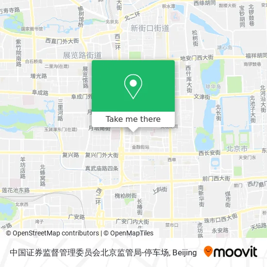 中国证券监督管理委员会北京监管局-停车场 map
