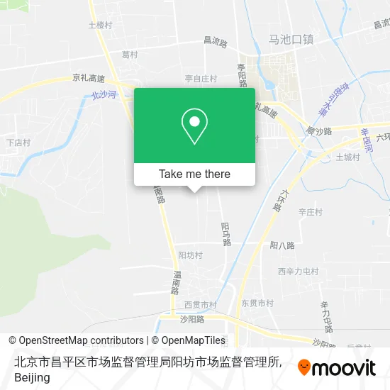 北京市昌平区市场监督管理局阳坊市场监督管理所 map