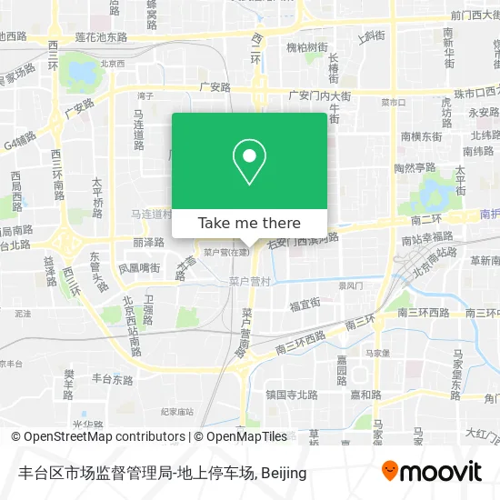 丰台区市场监督管理局-地上停车场 map