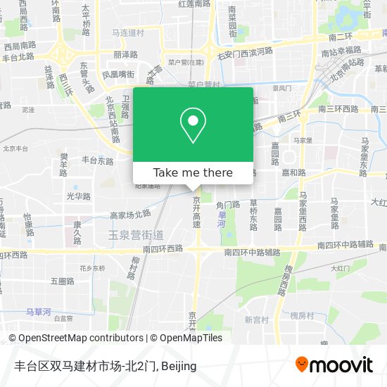 丰台区双马建材市场-北2门 map