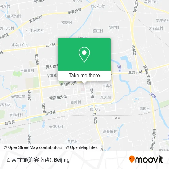 百泰首饰(迎宾南路) map