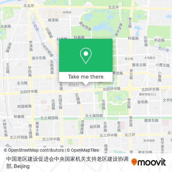 中国老区建设促进会中央国家机关支持老区建设协调部 map