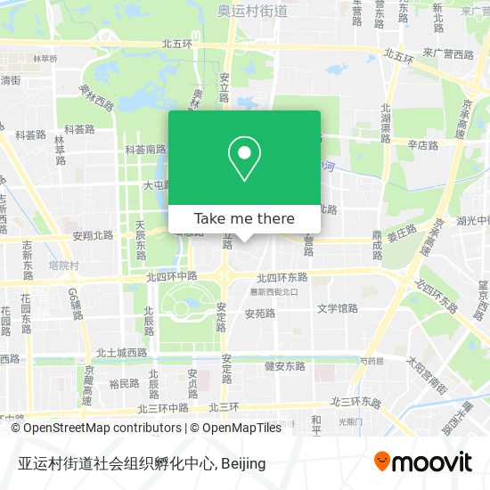 亚运村街道社会组织孵化中心 map