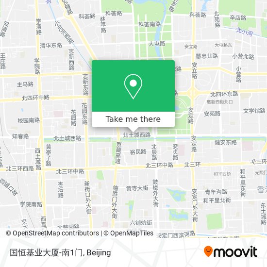 国恒基业大厦-南1门 map