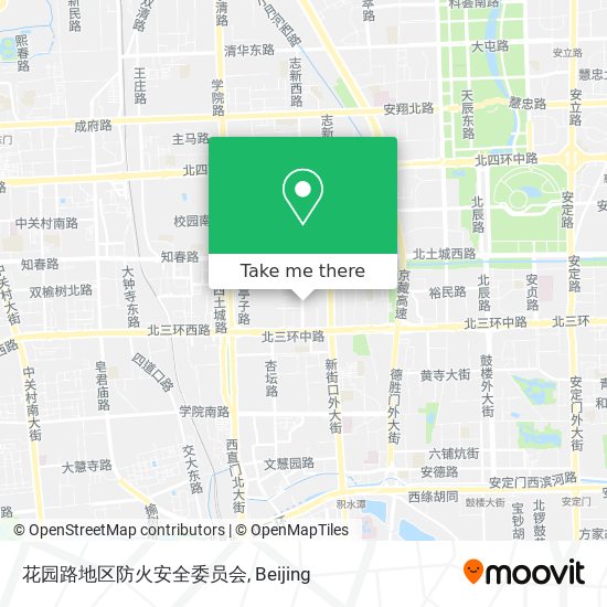 花园路地区防火安全委员会 map