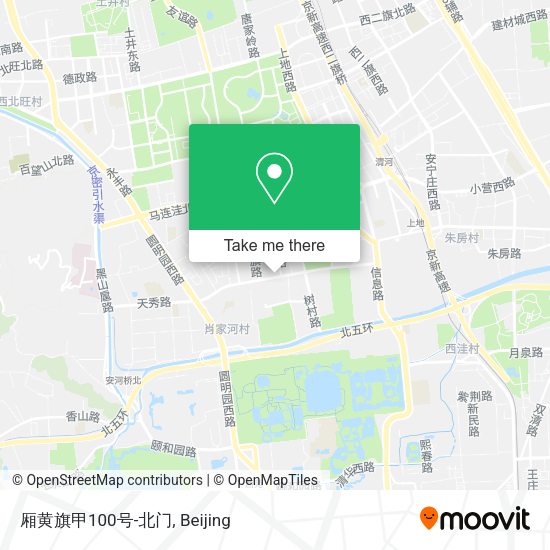 厢黄旗甲100号-北门 map