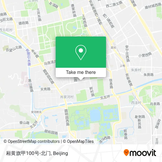 厢黄旗甲100号-北门 map