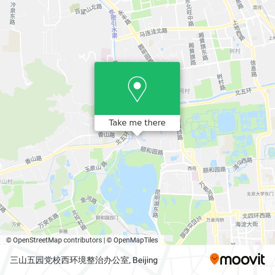 三山五园党校西环境整治办公室 map