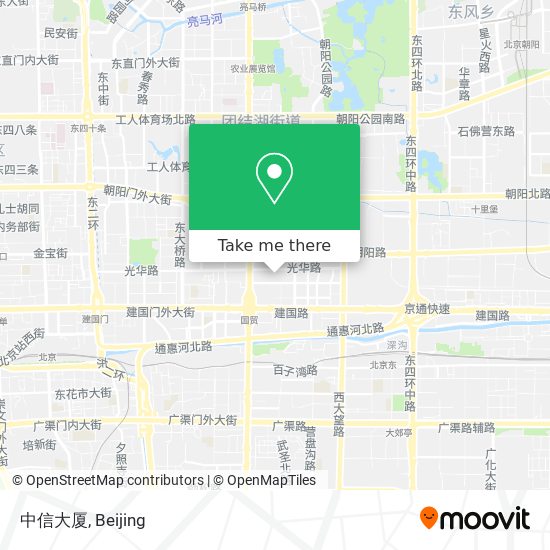 中信大厦 map