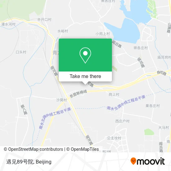遇见89号院 map