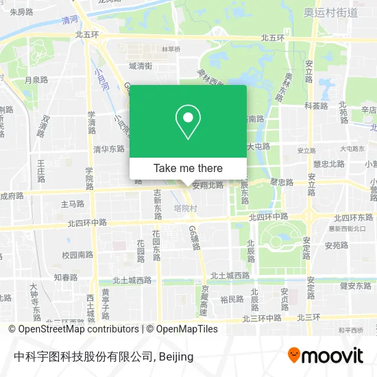 中科宇图科技股份有限公司 map