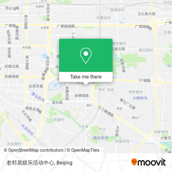 老邻居娱乐活动中心 map