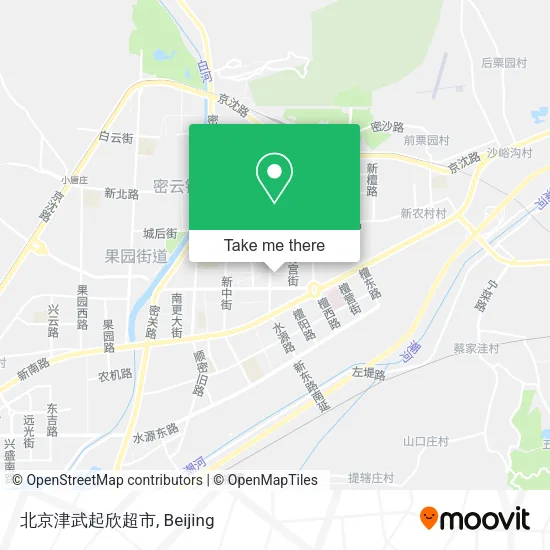 北京津武起欣超市 map