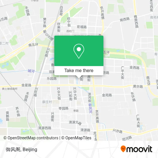 御风阁 map