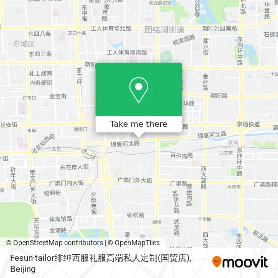 Fesun·tailor绯绅西服礼服高端私人定制(国贸店) map