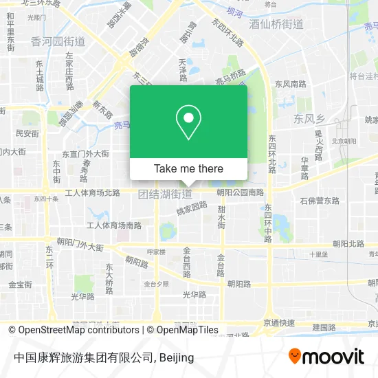 中国康辉旅游集团有限公司 map