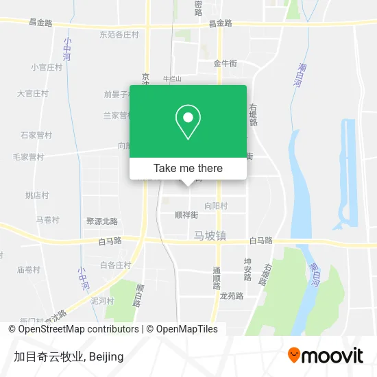 加目奇云牧业 map