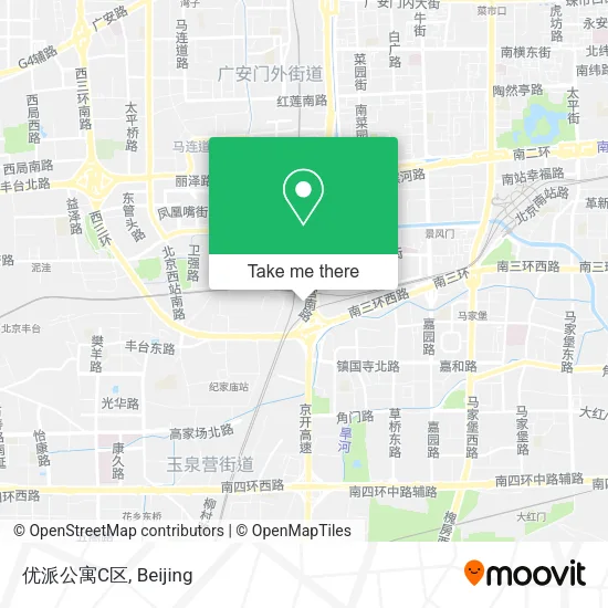优派公寓C区 map