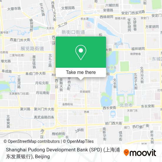 Shanghai Pudong Development Bank (SPD) (上海浦东发展银行) map