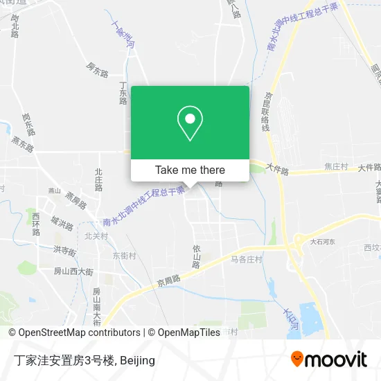 丁家洼安置房3号楼 map