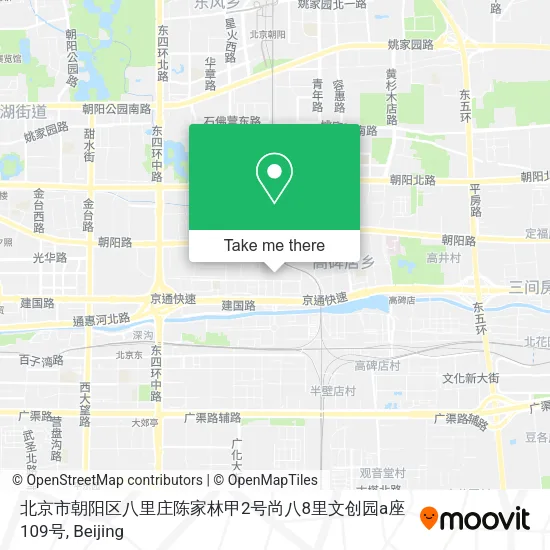 北京市朝阳区八里庄陈家林甲2号尚八8里文创园a座109号 map