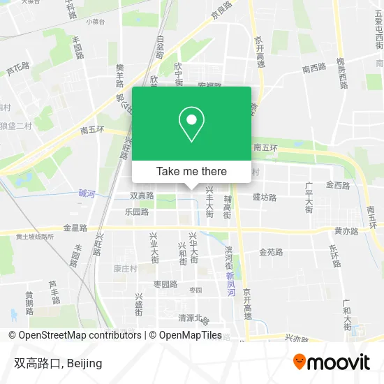 双高路口 map