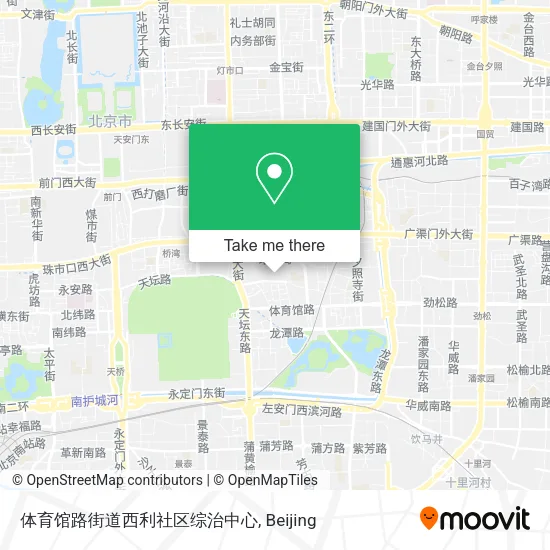 体育馆路街道西利社区综治中心 map
