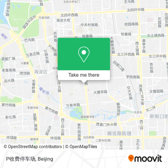 P收费停车场 map