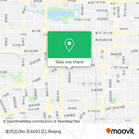 老同志(No.京A002店) map