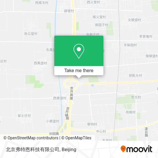 北京弗特恩科技有限公司 map